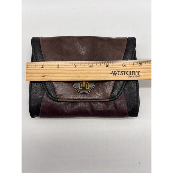 Elliot Lucca The Sak Leather 3 Ways Wristlet Envelope Clutch Crossbody Purse - Picture 4 of 9